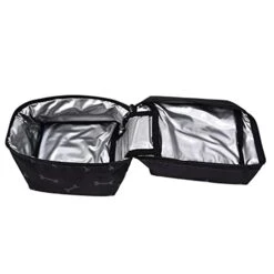 01 02 015 Oxford Cloth Dog Travel Bag, Multi Function Pockets Anti Scratch Pet Food Storage Bag Lined Large Capacity Convenient For Snack For Diaper For Outdoor -Dog Supply Store 41nqued8EML