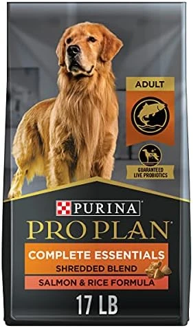 Purina Pro Plan High Protein Dog Food With Probiotics For Dogs, Shredded Blend Salmon & Rice Formula - 33 Lb. Bag 9 Purina Pro Plan High Protein Dog Food With Probiotics For Dogs, Shredded Blend Salmon & Rice Formula - 33 Lb. Bag - Image 7