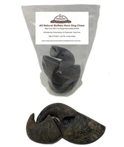 WhiteTail Naturals - Water Buffalo Horns For Dogs (3 Pack Medium) All-Natural Buffalo Horn Dog Chew - Long Lasting Chew Toy For Aggressive Chewers And Teething Puppies 11 WhiteTail Naturals - Water Buffalo Horns For Dogs (3 Pack Medium) All-Natural Buffalo Horn Dog Chew - Long Lasting Chew Toy For Aggressive Chewers And Teething Puppies -Dog Supply Store 41pijWMZaGL