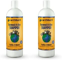 Earthbath Oatmeal & Aloe Pet Shampoo - Vanilla & Almond, Itchy & Dry Skin Relief, Soap-Free, For Dogs & Cats, 100% Biodegradable & Cruelty Free, Give Your Pet That Heavenly Scent - 16 Fl. Oz (1 Pack) -Dog Supply Store 41plYH1NDL. AC