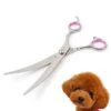 Office Scissors,Craft Scissors,Pet Grooming Scissors Stainless Steel Grooming Hair Cutting Accessories Dog Hair Scissors Up And Down Bending Scissors Scissors -Dog Supply Store 41pz2sJb3gL