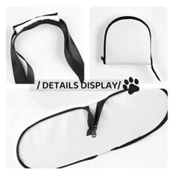 Food Waffle Pets Carrier Bag For Small Dogs & Cats Foldable Puppy Soft Shoulder Bag Portable Tote Bag -Dog Supply Store 41qBjFSRtSL
