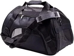 LEFEDA Pet Carrier Cat Portable Breathable Foldable Bag Cat Dog Carrying For Small Dog Outgoing Travel Pets Handbag With Shoulder Strap Pet Backpack Carrier (Color : Purple, Size : 44x26x21 (pet 2.5 -Dog Supply Store 41qpV39jYCL. AC