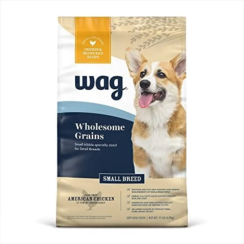Amazon Brand – Wag Small Breed Dry Dog Food, Chicken And Brown Rice, 5 Lb Bag 10 Amazon Brand – Wag Small Breed Dry Dog Food, Chicken And Brown Rice, 5 Lb Bag - Image 8