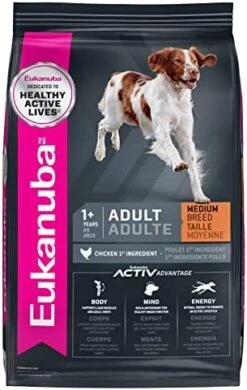 Eukanuba Adult Medium Breed Dry Dog Food, 30 Lb -Dog Supply Store 41rsaqmh38L. AC 1