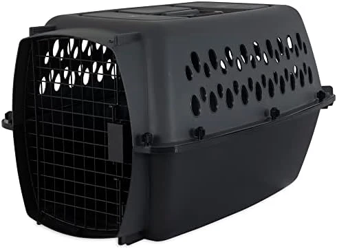 Petmate Pet Porter Dog Kennel 23", Dark Gray & Black, For Pets Up To 15lbs 12 Petmate Pet Porter Dog Kennel 23", Dark Gray & Black, For Pets Up To 15lbs - Image 10