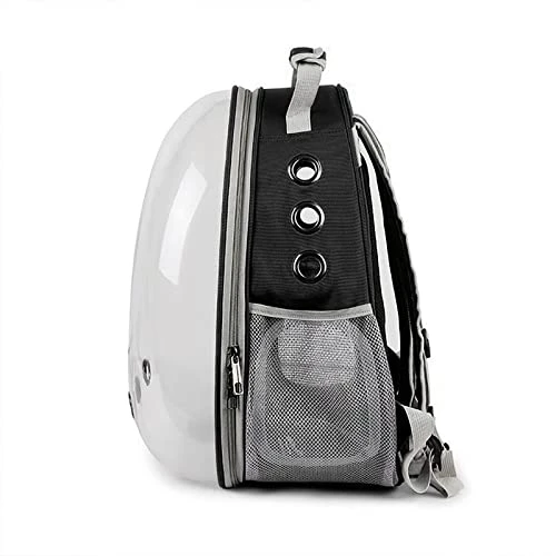LEFEDA Portable Carrier Transparent Space Ventilate Capsule Bubble Backpack Portable Pet Travel Backpack For Cats Small Dogs Pet Backpack Carrier (Color : Black) 6 LEFEDA Portable Carrier Transparent Space Ventilate Capsule Bubble Backpack Portable Pet Travel Backpack For Cats Small Dogs Pet Backpack Carrier (Color : Black) - Image 4