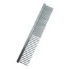 YangYan Pet Soft Stainless Steel Comb Trimmer Grooming Comb Brush Stainless Steel Pet Dog Cat Comb Hair Shedding Grooming Flea Comb (Color : Silver, Size : 2.8x16.5cm) 2 YangYan Pet Soft Stainless Steel Comb Trimmer Grooming Comb Brush Stainless Steel Pet Dog Cat Comb Hair Shedding Grooming Flea Comb (Color : Silver, Size : 2.8x16.5cm) -Dog Supply Store 41t77A8xMgL