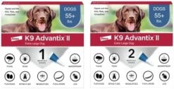 K9 Advantix II XL Dog Vet-Recommended Flea, Tick & Mosquito Treatment & Prevention | Dogs Over 55 Lbs. | 2-Mo Supply 22 K9 Advantix II XL Dog Vet-Recommended Flea, Tick & Mosquito Treatment & Prevention | Dogs Over 55 Lbs. | 2-Mo Supply -Dog Supply Store 41tS8oqoGL. AC