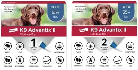 K9 Advantix II XL Dog Vet-Recommended Flea, Tick & Mosquito Treatment & Prevention | Dogs Over 55 Lbs. | 2-Mo Supply 10 K9 Advantix II XL Dog Vet-Recommended Flea, Tick & Mosquito Treatment & Prevention | Dogs Over 55 Lbs. | 2-Mo Supply - Image 8