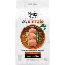 NUTRO SO Simple With Chicken Adult Dog Food, 4.5 Lb.