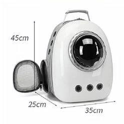 JOZZY Pet Travel Bag Large Bubble Cat Backpack Outdoor Travel Bag Astronaut Backpack Carrier For Kitten Dog Pet Supplies Cat Accessories Travel Bags (Color : Gray) -Dog Supply Store 41txCbBdebL