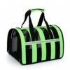 LEFEDA Pet Carrier Bag Portable Dog Carrier Bag Breathable Carry Bags Reflective Stripe For Small Dogs Cats Bag Travel Pet Bag Carrying Pet Backpack Carrier (Color : Green) 1 LEFEDA Pet Carrier Bag Portable Dog Carrier Bag Breathable Carry Bags Reflective Stripe For Small Dogs Cats Bag Travel Pet Bag Carrying Pet Backpack Carrier (Color : Green) -Dog Supply Store 41u5AevzzAL