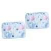 Pet Pee Pad 2pcs For Small Dogs Pet Pee Pad Cartoon Dinosaur Pet Pee Mat Pet Mat Pet Floor Mat Urine Pad Blue Double Sided Dog Pad Double-Sided Dog Mat