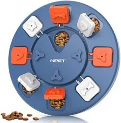 NPET Dog Puzzle Toy, Interactive Dog Toys For Small & Medium Dogs, Dog Enrichment Toys For Pet IQ Training & Mental Enrichment (Green, Level 1) 14 NPET Dog Puzzle Toy, Interactive Dog Toys For Small & Medium Dogs, Dog Enrichment Toys For Pet IQ Training & Mental Enrichment (Green, Level 1) -Dog Supply Store 41uW5trxw5L. AC