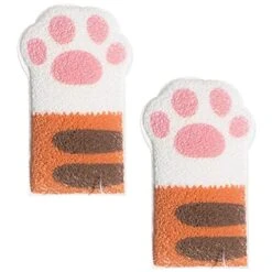 HEIMP 2pcs Multipurpose Scrubber Shaped Scrubbing Skin For Pet Paw Cleaners Shower Sponges Mesh Sponge Cute Foam Scrubbers Infant Newborn Food Loofha Soap Back Bowl Dog Kids Ball Loofah