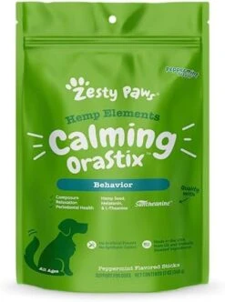 Zesty Paws OraStix For Dogs - Aller-Immune Sticks With Hemp Seed Turmeric EpiCor Pets Fish Oil Supports Immune Function Seasonal Allergies Skin Health Healthy Teeth Gum Blend 12oz 31 Zesty Paws OraStix For Dogs - Aller-Immune Sticks With Hemp Seed Turmeric EpiCor Pets Fish Oil Supports Immune Function Seasonal Allergies Skin Health Healthy Teeth Gum Blend 12oz -Dog Supply Store 41ulGesKW2L. AC