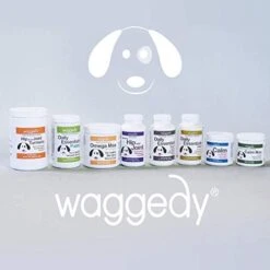 Waggedy Puppy Vitamin Chews –60 Chewy Multivitamins, Full Spectrum Functional Treats, Large Or Small Breed Puppy Supplement: Joint, Digestion, Immune System, Eyes & Coat 4.6 Oz. USA, Time Released 16 Waggedy Puppy Vitamin Chews –60 Chewy Multivitamins, Full Spectrum Functional Treats, Large Or Small Breed Puppy Supplement: Joint, Digestion, Immune System, Eyes & Coat 4.6 Oz. USA, Time Released -Dog Supply Store 41vE7usHcIL