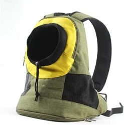 LEFEDA Pet Carriers Carrying For Small Cats Dogs Backpack Dog Transport Bag Pet Backpack Carrier (Color : Green) -Dog Supply Store 41vgGQZLRAL. AC