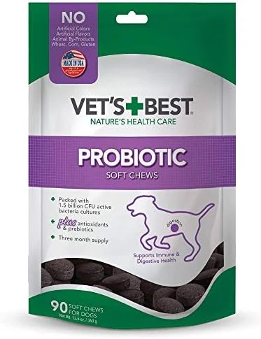 Vet's Best Probiotic Soft Chews Dog Supplements | Supports Dog Digestive Health | Promotes A Healthy Gut | 30 Day Supply 10 Vet's Best Probiotic Soft Chews Dog Supplements | Supports Dog Digestive Health | Promotes A Healthy Gut | 30 Day Supply - Image 8
