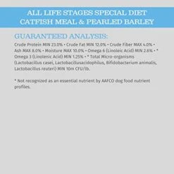 Blackwood Dog Food Made In USA Slow Cooked Dry Dog Food [Sensitive Skin And Stomach Dog Food To Solve Food Sensitivities Naturally], Catfish & Pearled Barley Recipe, 5 Lb. Bag -Dog Supply Store 41wd0NHh1DL