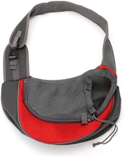 LEFEDA Pet Puppy Dog Carrier Outdoor Travel Shoulder Bag Mesh Oxford Comfort Sling Handbag Pouch For Small Breeds Dogs Supplies Pet Backpack Carrier (Color : Ivory Yellow) -Dog Supply Store 41wspIhtEAL. AC