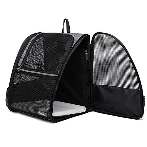 LEFEDA Cat Carriers Backpack Extendable Foldable Breathable Cat Backpack Carrier For Cats Small Dogs Travel Carry Backpack Pet Supplies Pet Backpack Carrier (Color : Orange) 6 LEFEDA Cat Carriers Backpack Extendable Foldable Breathable Cat Backpack Carrier For Cats Small Dogs Travel Carry Backpack Pet Supplies Pet Backpack Carrier (Color : Orange) - Image 4