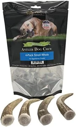 Deluxe Naturals Elk Antler Chews For Dogs | Naturally Shed USA Collected Elk Antlers | All Natural A-Grade Premium Elk Antler Dog Chews | Product Of USA, 1-LB Pack Large Cuts -Dog Supply Store 41x8Nc9OQfL. AC