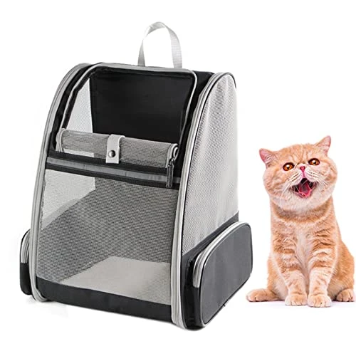 AYENCI Pet Backpack, Pet Carrier Bag Cat Backpack Breathable Cat Carrier For Cats Small Dogs Travel Portable Shoulder Backpack Carrying Pet Supplies (Color : Pink) 4 AYENCI Pet Backpack, Pet Carrier Bag Cat Backpack Breathable Cat Carrier For Cats Small Dogs Travel Portable Shoulder Backpack Carrying Pet Supplies (Color : Pink) - Image 2