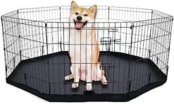 Dog Playpen Mat Crate Mat Puppy Pads,Fits 24 Inch 8 Panels Regular Octagon Pet Playpen [PLAYPEN Not Included!] Reusable Washable Whelping Pet Mattress Pads Pet Training Pads For Playpen, Crate, Kennel -Dog Supply Store 41zvro ZOdL. AC