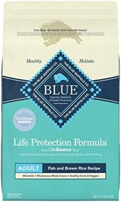 Blue Buffalo Life Protection Formula Natural Adult Healthy Weight Dry Dog Food, Chicken And Brown Rice 30-lb -Dog Supply Store 41zxUqIp8sL. AC