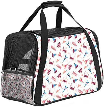 Miningcase Cat Carrier Portable Dog Travel Carrier Pet Bag Breathable Duffle Bags With Green Hand Drawn Healthy Food Pattern For Small Animals 10 Miningcase Cat Carrier Portable Dog Travel Carrier Pet Bag Breathable Duffle Bags With Green Hand Drawn Healthy Food Pattern For Small Animals - Image 8