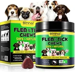 Flea And Tick Prevention For Dogs Chewables Pills, 120 Tablets Flea And Tick Chews For Dogs, Oral Flea Pills For All Breeds And Ages Dogs, Oral Flea Pills For Dogs Supplement -Dog Supply Store 51 Y5RF37L. AC