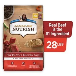 Rachael Ray Nutrish Premium Natural Dry Dog Food, Real Beef, Pea, & Brown Rice Recipe, 28 Pound Bag (Packaging May Vary) -Dog Supply Store 510ayyuqyES