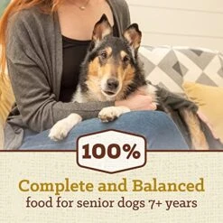 NUTRO MAX Senior Recipe Dry Dog Food With Farm-Raised Chicken, 25 LB Bag -Dog Supply Store 5112V8jxVtL
