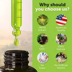 (2 Pack) Hemp Oil For Dogs And Cats - Anxiety, Stress, Pain - Dog Calming Aid - Hip And Joint Support Relief -and Skin Health - Rich In Omega 3-6-9 - Pet Hemp Oil Drops Treats - Made In USA 10 (2 Pack) Hemp Oil For Dogs And Cats - Anxiety, Stress, Pain - Dog Calming Aid - Hip And Joint Support Relief -and Skin Health - Rich In Omega 3-6-9 - Pet Hemp Oil Drops Treats - Made In USA -Dog Supply Store 512EBHVBsTL