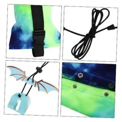 Bearded Sling Carrier 1 Set Lizard Bag Travel Hammock Tank Set Travel Sling Bearded Dragon Carrier Adjustable Lizards Sling Carrier Reptile Carry Bag Travel Lizard Leash Food -Dog Supply Store 512QjLykv8L