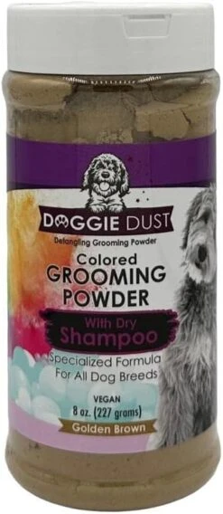 Doggie Dust Colored Grooming Powder With Dry Shampoo For Easy Brushing Of Dog Mats And Tangles, White 8oz -Dog Supply Store 512gJbgnSmL. AC