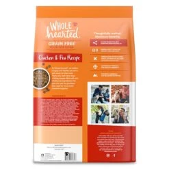 WholeHearted Grain Free All Life Stages Chicken & Pea Recipe Dry Dog Food, 40 Lbs.
