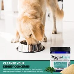 Kidney Revive - Doggie Kidney Health Healing Supplement By Doggie Herbs -Dog Supply Store 513JfOnqxRL