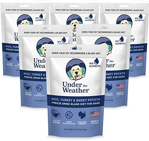 Under The Weather Easy To Digest Bland Diet For Sick Dogs - Contains Electrolytes - Gluten Free, All Natural, Freeze Dried 100% Human Grade Meats - Rice, Chicken & Pumpkin 9 Under The Weather Easy To Digest Bland Diet For Sick Dogs - Contains Electrolytes - Gluten Free, All Natural, Freeze Dried 100% Human Grade Meats - Rice, Chicken & Pumpkin - Image 7