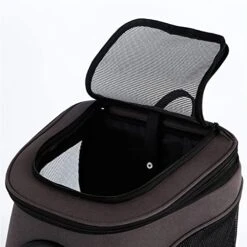 LEFEDA Large Pet Backpack Portable Space Capsule Breathable Window Cat Carrier Dog Bag Pets Products Pet Backpack Carrier (Color : Black, Size : L) 10 LEFEDA Large Pet Backpack Portable Space Capsule Breathable Window Cat Carrier Dog Bag Pets Products Pet Backpack Carrier (Color : Black, Size : L) -Dog Supply Store 515L3D6ktbL