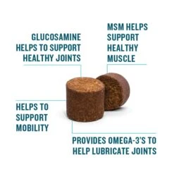 VetIQ Hip & Joint Supplement For Dogs, Anti Inflammatory Joint Support, Glucosamine, MSM, And Krill, Chicken Flavored Soft Chews, 180 Count 14 VetIQ Hip & Joint Supplement For Dogs, Anti Inflammatory Joint Support, Glucosamine, MSM, And Krill, Chicken Flavored Soft Chews, 180 Count -Dog Supply Store 516IWLvmCHL