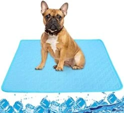 GENERIC Pet Cooling Mat Sleeping Pad Portable Foldable Easy To Carry Breathable Summer Pet Cushion For Kennel, Sofa, Bed, Floor, Car Seats For Home Or Outdoor Car Pad For Dogs Puppy Cats Kids Adults -Dog Supply Store 516LeamuoBL. AC
