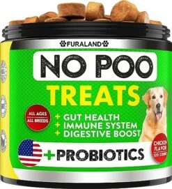 No Poo Chews - Coprophagia Stool Eating Deterrent For Dogs - Made In USA - Stop Eating Poop For Dogs - Prevent Dog From Eating Poop - Probiotics & Enzymes - Forbid For Dogs Chew -Dog Supply Store 516T5xEsXRL. AC