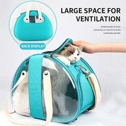 LEFEDA Portable Pet Carrier Bag Breathable Cat Bag Outdoor Travel Backpack For Cat And Dog Transparent Space Pet Backpack Bag For Cat Pet Backpack Carrier (Color : Rose Red) 15 LEFEDA Portable Pet Carrier Bag Breathable Cat Bag Outdoor Travel Backpack For Cat And Dog Transparent Space Pet Backpack Bag For Cat Pet Backpack Carrier (Color : Rose Red) -Dog Supply Store 516UOOqM6bL