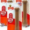 Nylabone 3 Pack Of Power Chew Toys, Giant, Bacon Flavor Bones For Dogs Up To 50 Pounds, Made In The USA 1 Nylabone 3 Pack Of Power Chew Toys, Giant, Bacon Flavor Bones For Dogs Up To 50 Pounds, Made In The USA -Dog Supply Store 517G380L4JL