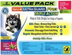 Hartz UltraGuard Pro Topical Flea & Tick Prevention For Dogs And Puppies, 31-60 Lbs 6 Monthly Treatments -Dog Supply Store 517o1M7mc8L. AC