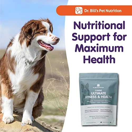 Dr. Bill’s Canine Ultimate Fitness & Health & Canine Optimum Skin & Coat Dog Supplement Bundle 7 Dr. Bill’s Canine Ultimate Fitness & Health & Canine Optimum Skin & Coat Dog Supplement Bundle - Image 5