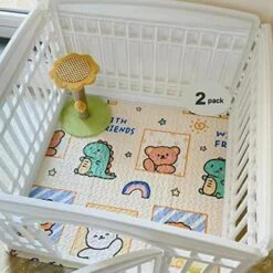 Dog Playpen Mat Crate Mat Puppy Pads,Fits 24 Inch 8 Panels Regular Octagon Pet Playpen [PLAYPEN Not Included!] Reusable Washable Whelping Pet Mattress Pads Pet Training Pads For Playpen, Crate, Kennel -Dog Supply Store 519guVEyaL. AC